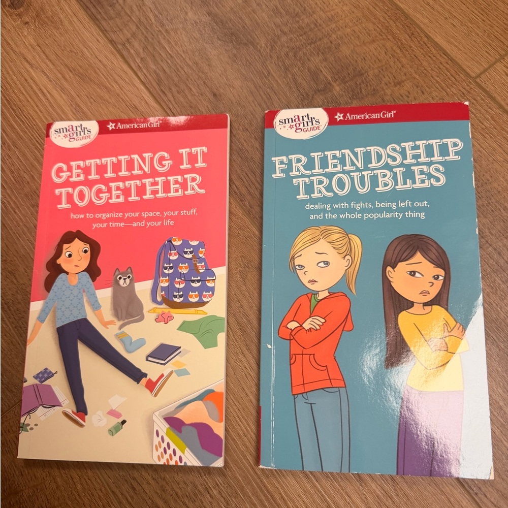 American Girl Smart Girl’s Books Set - Getting It Together & Friendship Troubles